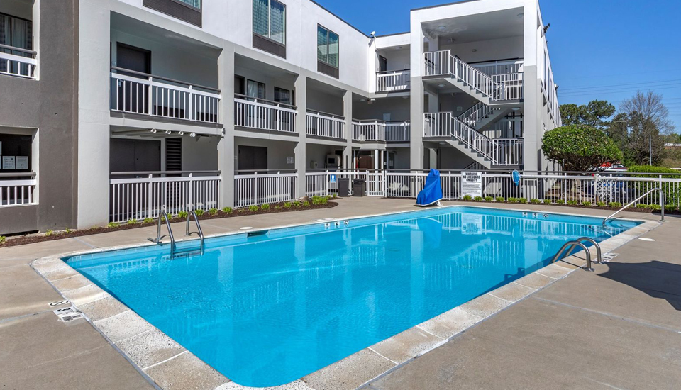 Hotel Pool Area